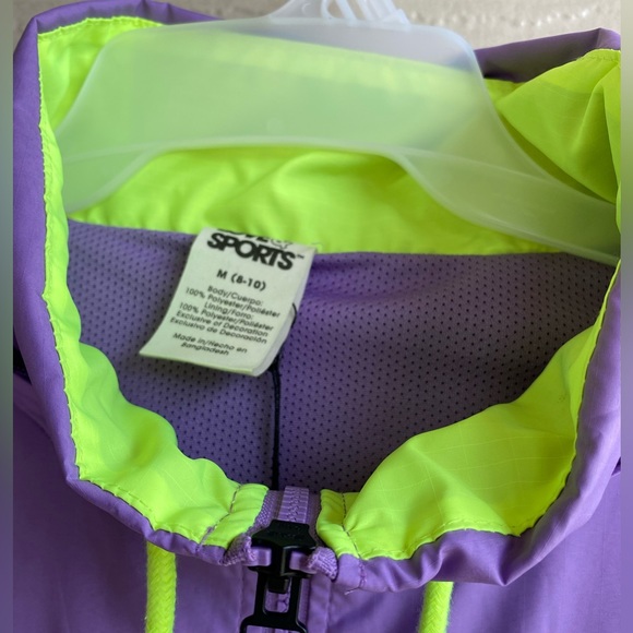 NWT Love & Sports’ Track Jacket with Hood Medium - Picture 6 of 8